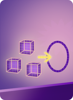 Purple cube